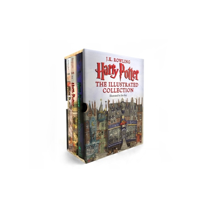 Harry Potter The Illustrated Collection, Jim Kay Illustrator, Jim Kay (Illustrator)