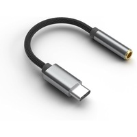 Amplificator, KZ AM01 tip C la jack 3, 5 mm, 32 biti/384 kHz Hi-Fi DAC, IC Cablu audio pentru casti cu cip dublu, Universal