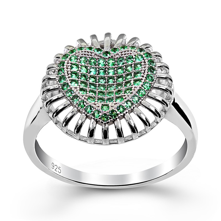 Inel Argint 925 CZ CARLA M, XML10150C-58, Marime 58