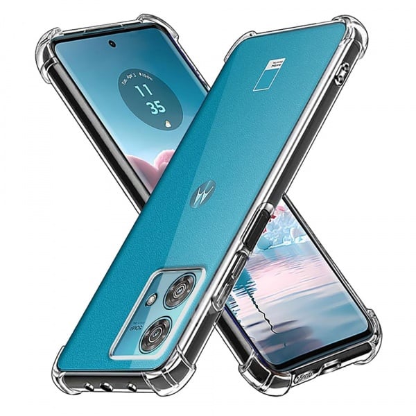 Husa pentru Motorola Edge 40 Neo Techsuit Shockproof Silicone Transparent