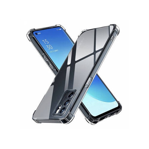 Husa pentru Oppo Reno6 5G - Techsuit Shockproof Clear Silicone - Clear