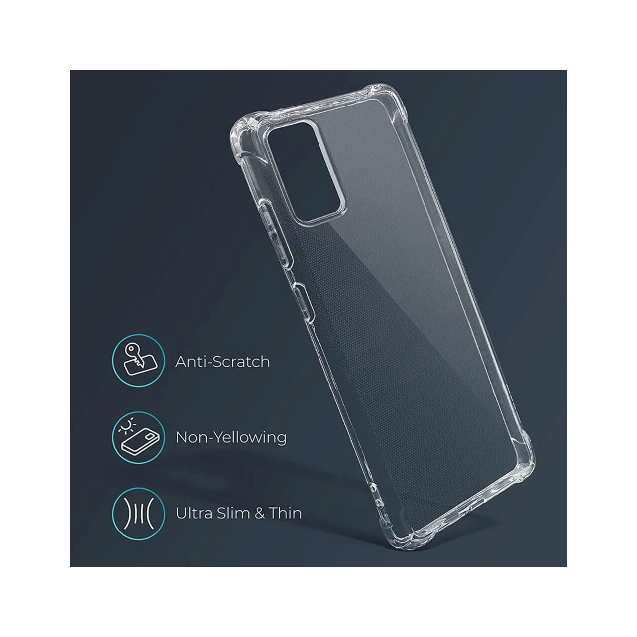 Husa pentru Xiaomi Redmi 10 / Redmi 10 2022 - Techsuit Shockproof Clear Silicone - Clear