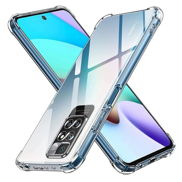 Husa pentru Xiaomi Redmi 10 / Redmi 10 2022 - Techsuit Shockproof Clear Silicone - Clear