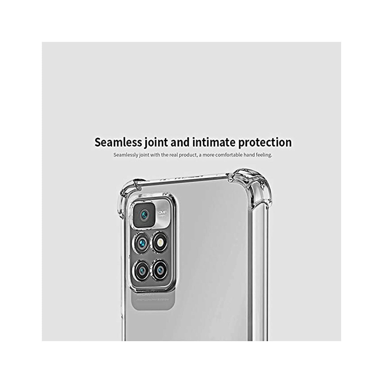 Husa pentru Xiaomi Redmi 10 / Redmi 10 2022 - Techsuit Shockproof Clear Silicone - Clear