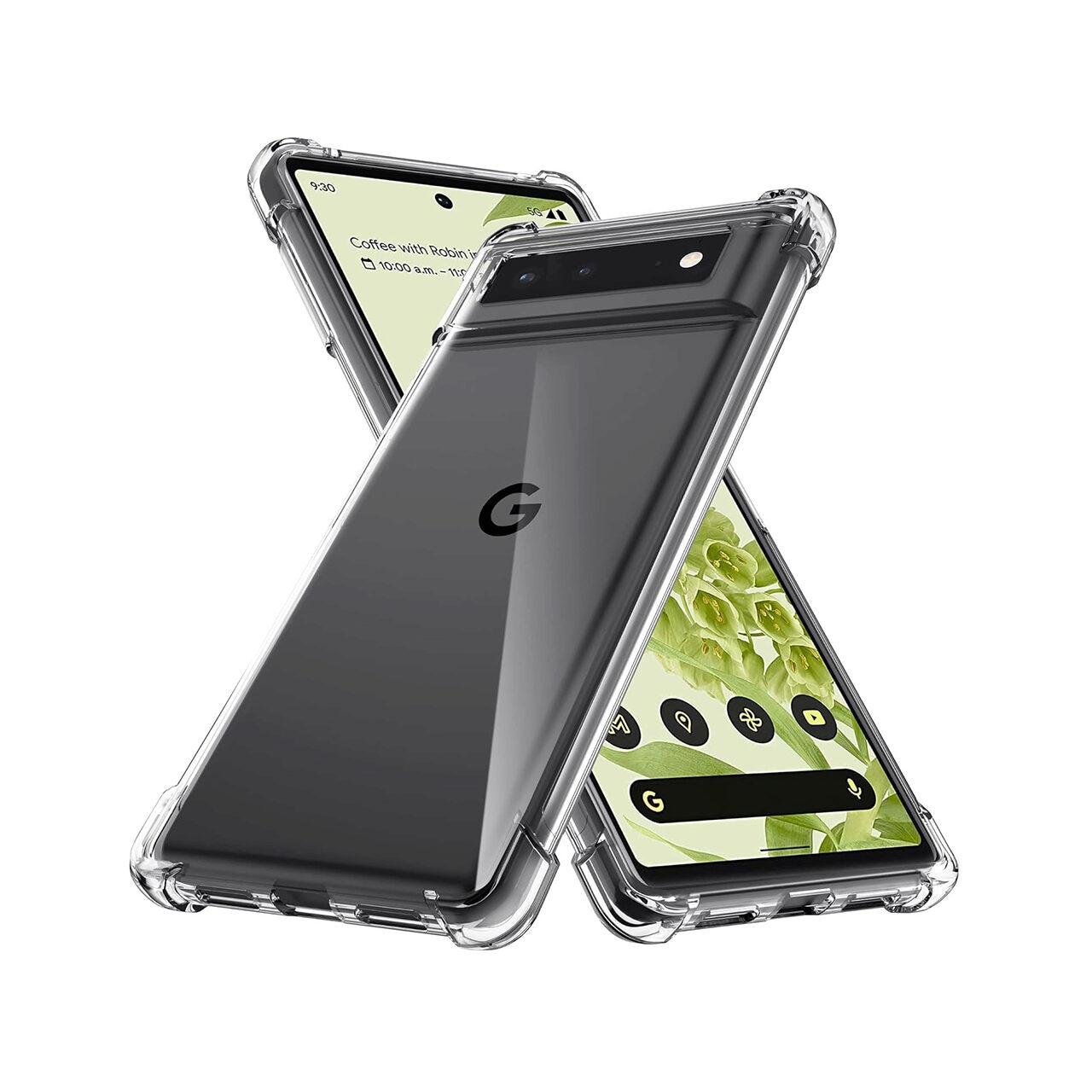 Husa pentru Google Pixel 6 Pro - Techsuit Shockproof Clear Silicone - Clear