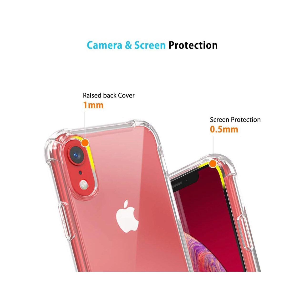 Husa pentru Apple iPhone XR Techsuit Shockproof Silicone Transparent