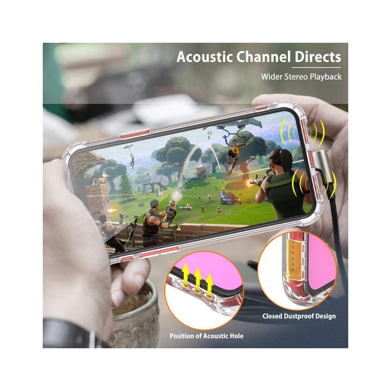 Husa pentru Apple iPhone XR Techsuit Shockproof Silicone Transparent