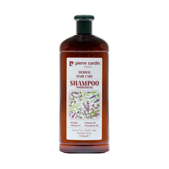 Sampon Herbal hranitor pentru par gras Pierre Cardin, 750 ml