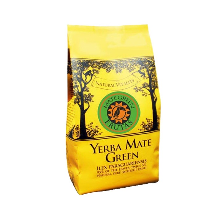 Yerba Mate tea, narancs, aszalt gyümölcs, 200 g