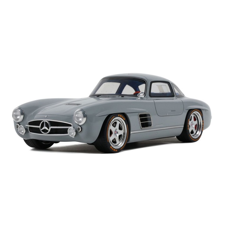 Mercedes S-Klub Gullwing szürke 2019 modell autó 1:18