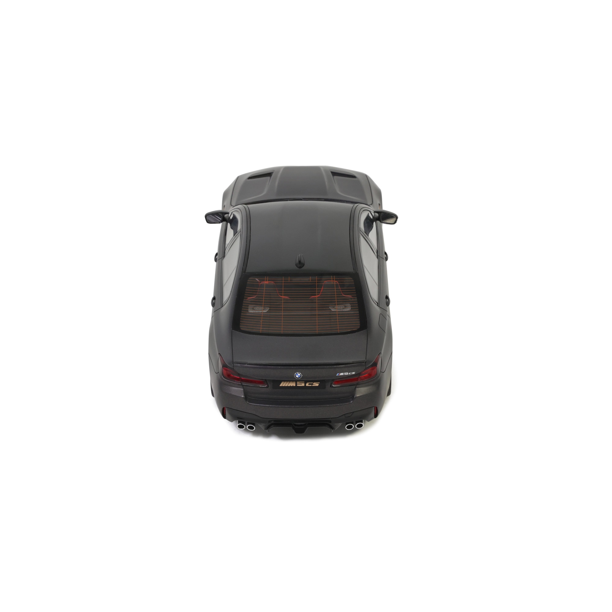 Macheta auto BMW M5 CS (F90) 2021 Frozen Grey Metallic, 1:18 Gt Spirit ...