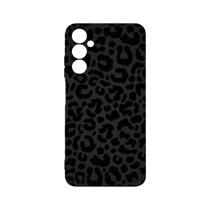 BestCase 1.2mm Szilikon telefontok Samsung Galaxy A25, Leopard, Kamera Védelem, Mikroszálas puha belső, PB 1057