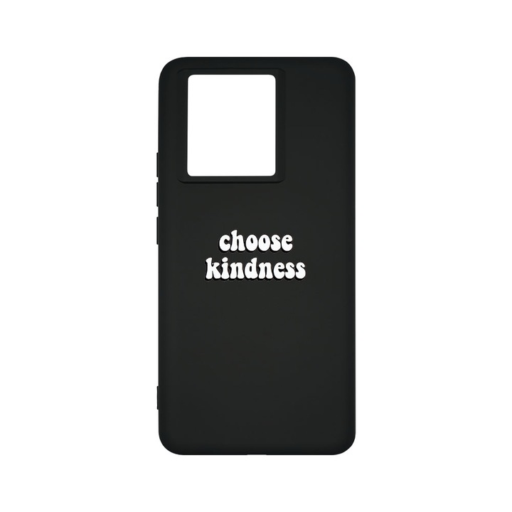 BestCase® Premium Liquid Silicone Case, Съвместим с Xiaomi 13T / 13T Pro, Choose Kidness, SLIM 1.2MM, Микрофибър отвътре, Anti-shock, Защита на камерата, Повдигнати ръбове за защита на екрана, PB 478
