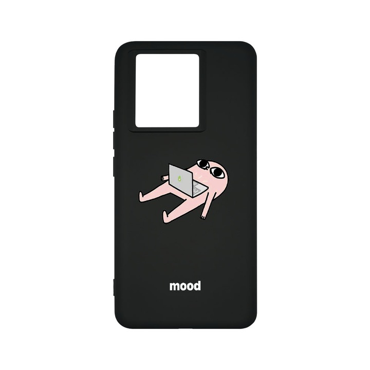 BestCase® Premium Liquid Silicone Case, съвместим с Xiaomi 13T / 13T Pro, Meme Mood, SLIM 1.2MM, микрофибър отвътре, удароустойчив, защита на камерата, повдигнати ръбове за защита на екрана, PB 659
