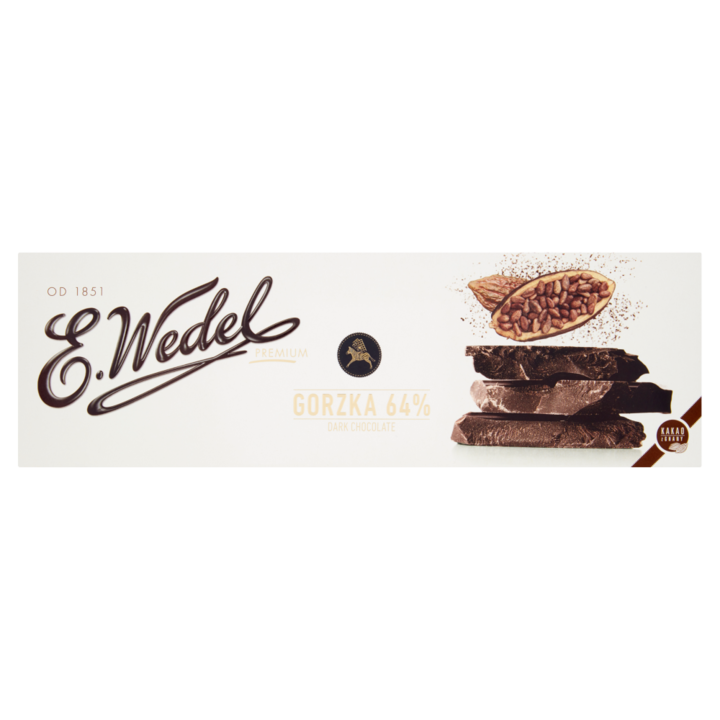 Ciocolata neagra, E.Wedel, Premium, 220g