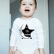 Body bebe, Te iubim, 6 -12 luni, maneca lunga, bonisa creativ, alb, 100% bumbac
