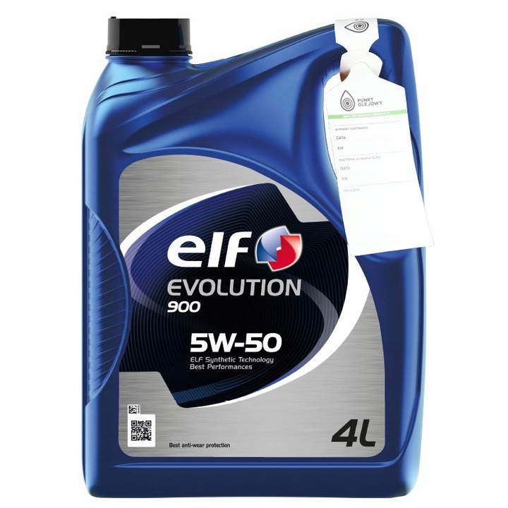 Ulei de motor, Elf, 5W50, 4L