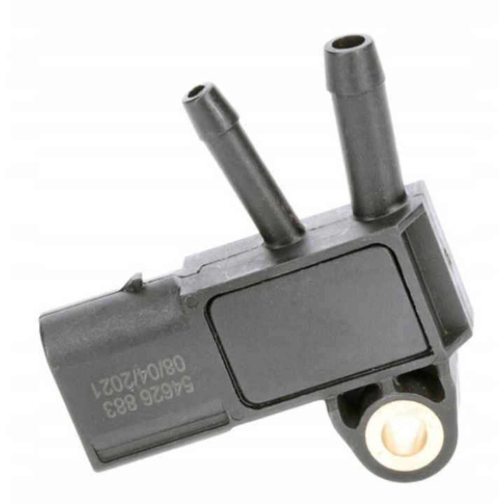 Kipufogógáz nyomásérzékelő AIC 54626, 3 pólusú, fekete, busz