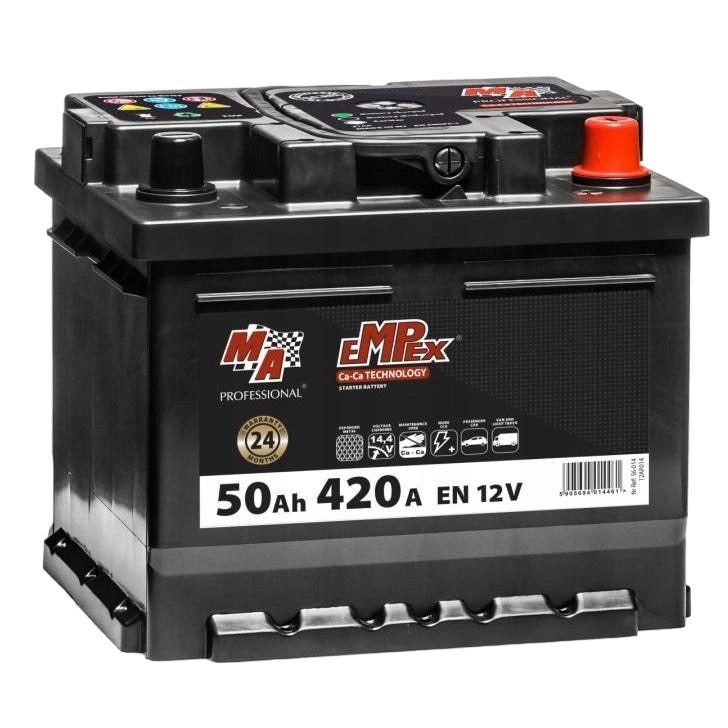 Baterie auto, Ma Professional, Empex 12V, 50Ah, 420A 