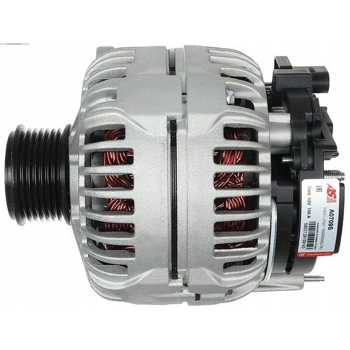Generátor, AS-PL, A0709S, ezüst