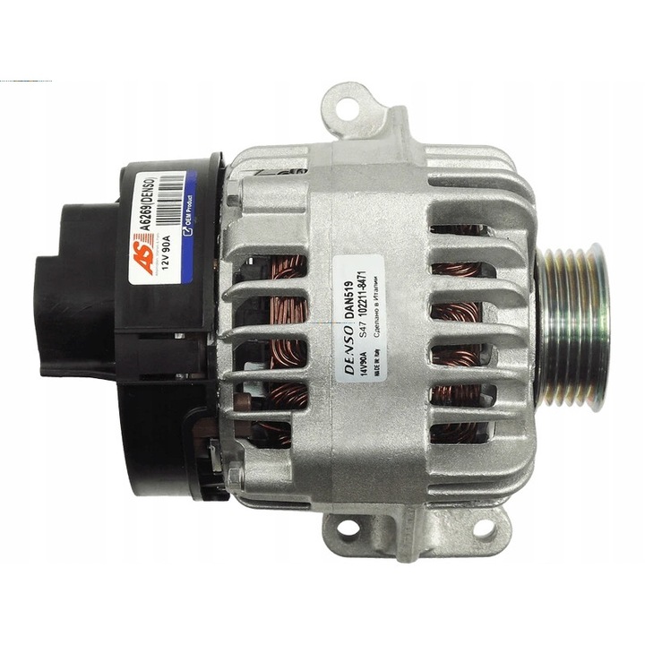 Generátor, AS-PL, A6269(DENSO), ezüst