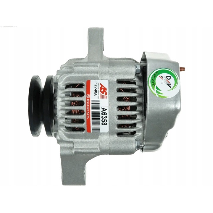 Alternator, AS-PL, A6358, Argintiu