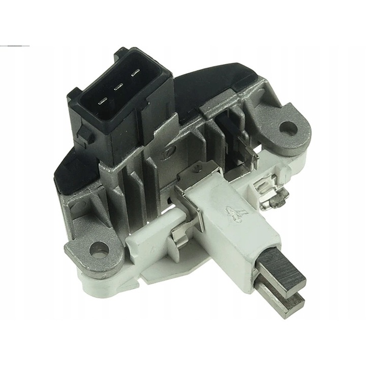 Feszültségszabályozó ARE0010S, AS-PL, Fém, Fekete