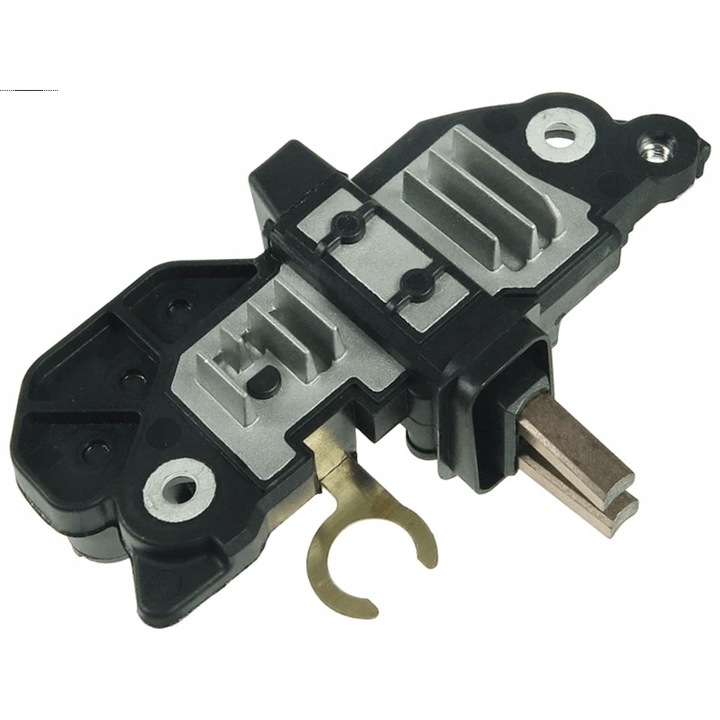 Feszültségszabályozó ARE0086S, AS-PL, fém, fekete