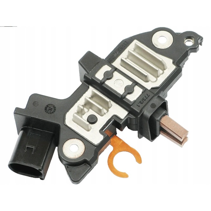 Feszültségszabályozó ARE0146(BOSCH), AS-PL, Fém, Fekete