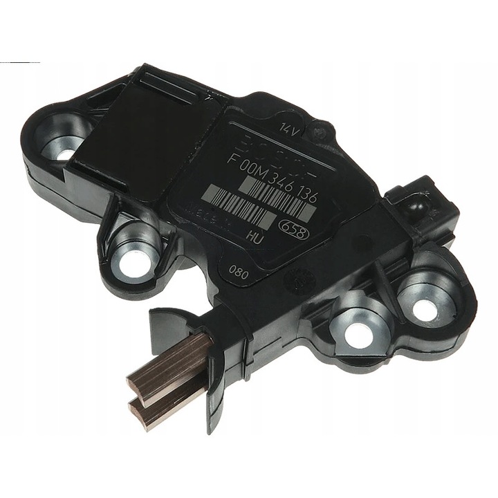 Feszültségszabályozó ARE0167(BOSCH), AS-PL, Fém, Fekete