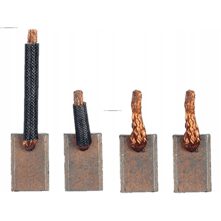 Indító szénkefék JSX43-45-44, AS-PL, fém, fekete