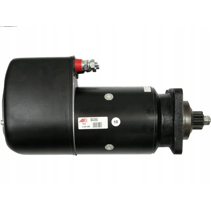 Starter S0350, AS-PL, fém, fekete