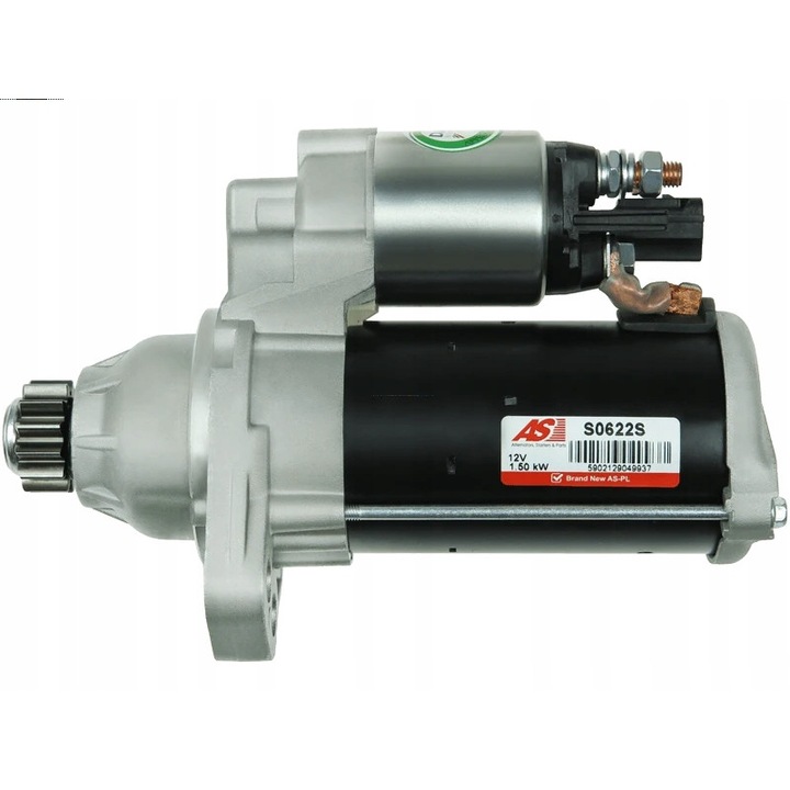 Indító S0622S, AS-PL, fém, fekete