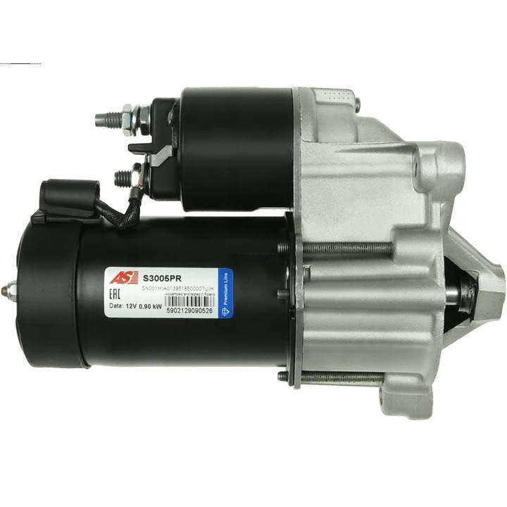 Starter S3005PR, AS-PL, Metal, Negru