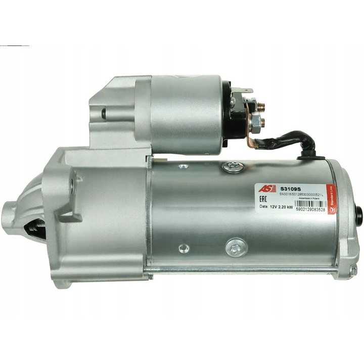 Starter S3109S, AS-PL, Metal, Argintiu