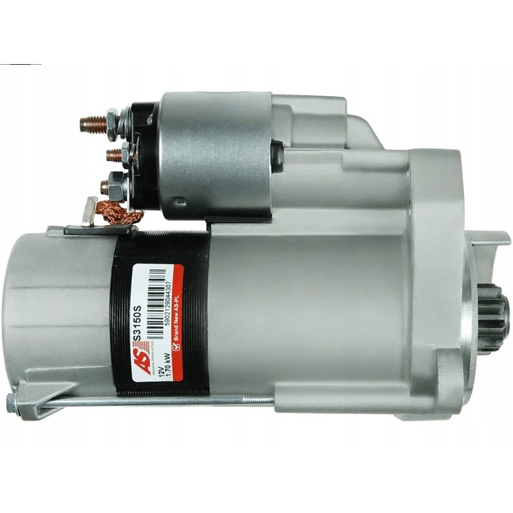 Indító S3150S, AS-PL, Fém, Ezüst