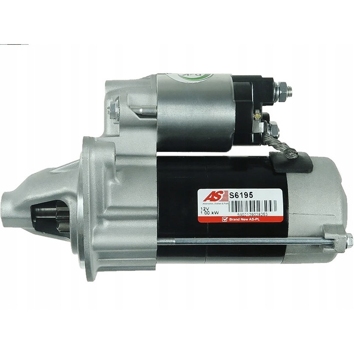 Indítómotor, AS-PL, S6195, Ezüst/Fekete