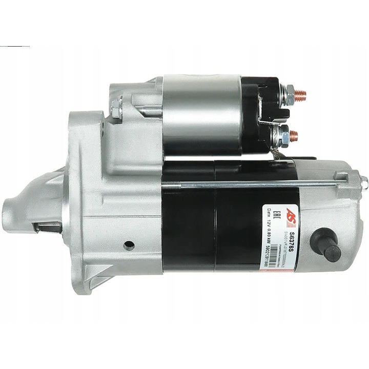 Motorindító, AS-PL, S6376S, ezüst/fekete