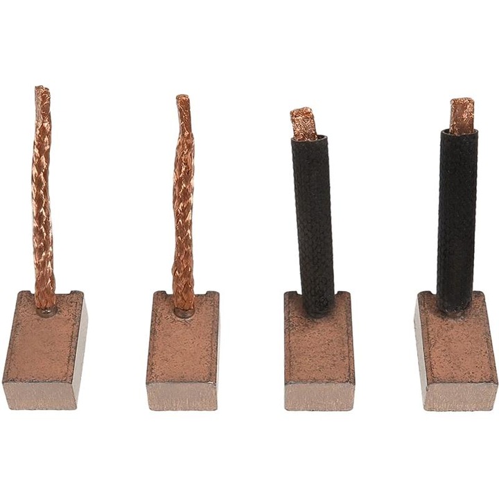 Карбонови четки за алтернатор, AS-PL, SB5001, Съвместими с Mazda/Mitsubishi, Златни