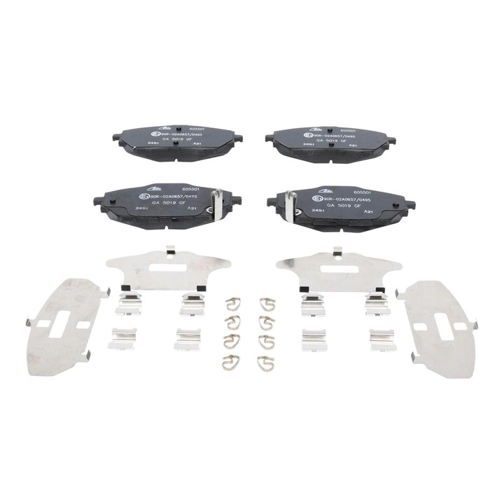 Fékbetét készlet, Ate, Fekete