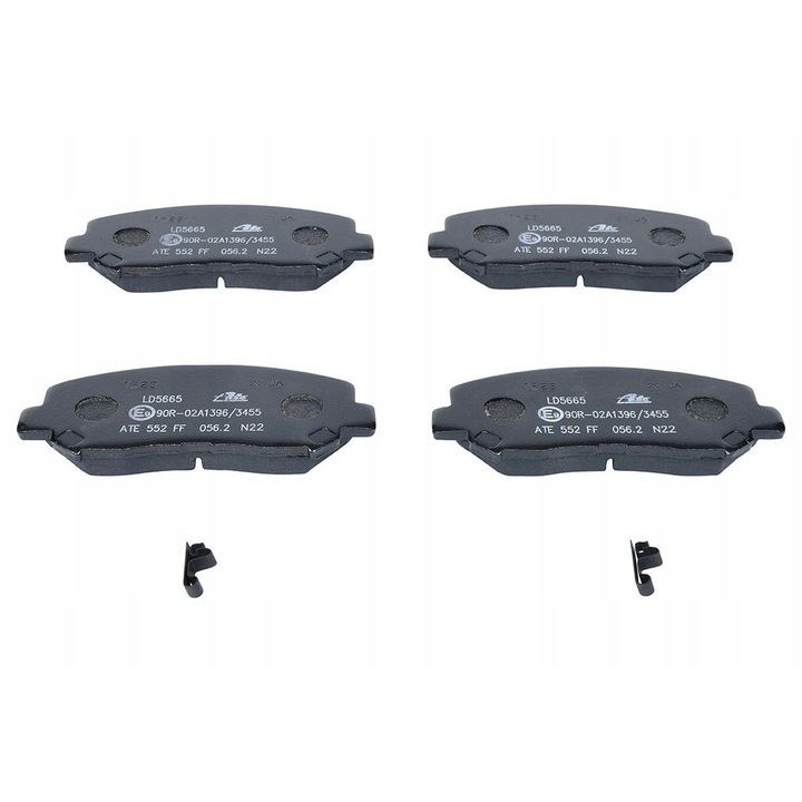 Fékbetét készlet, ATE, 13.0470-5665.2