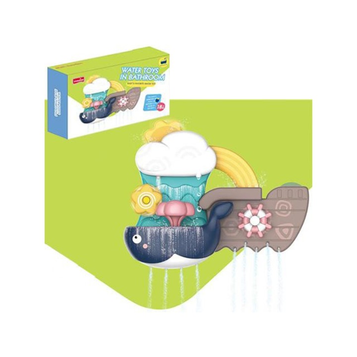 Magic Toys VivaKids Boti a Bálna fürdőjáték 23, 5x19, 5cm