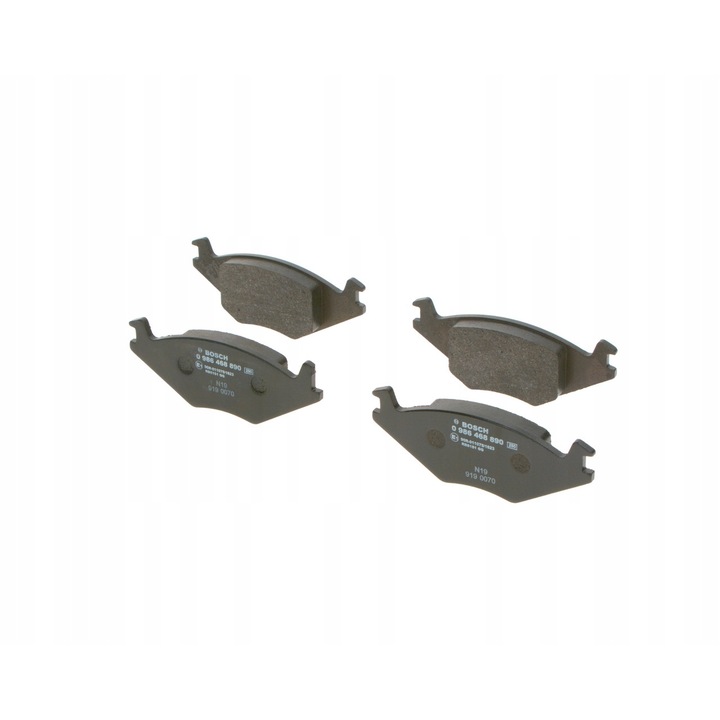 Fékbetétek, BOSCH, fém, 0 986 468 890