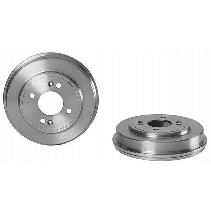 2db első fékdob készlet, Brembo, 14.C012.10, ezüst