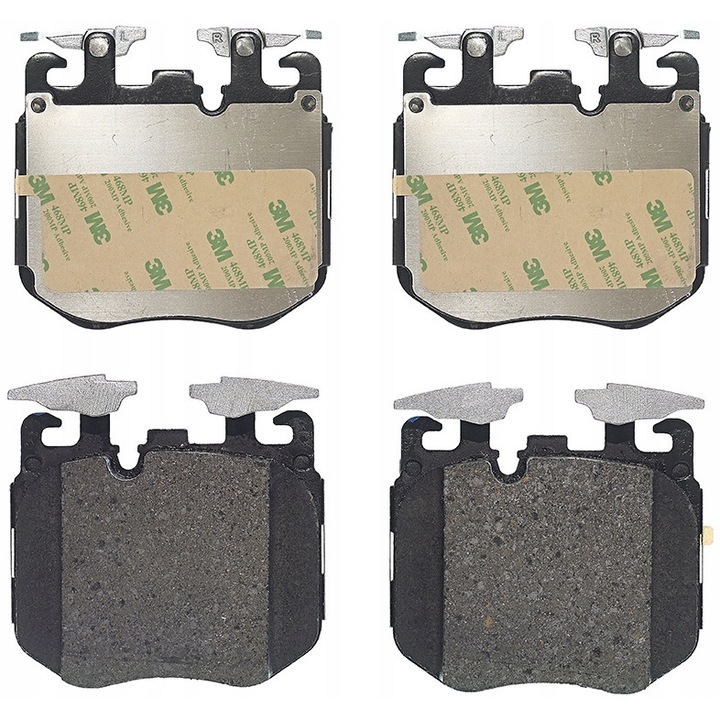 Комплект от 4 накладки, BREMBO, P 06 106, черни