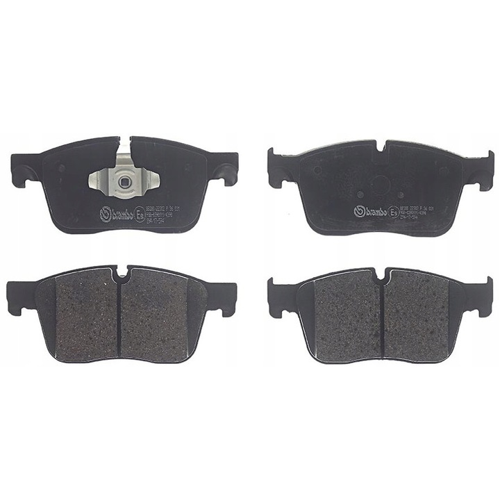 4db fékbetét készlet, BREMBO, P 36 031, fekete