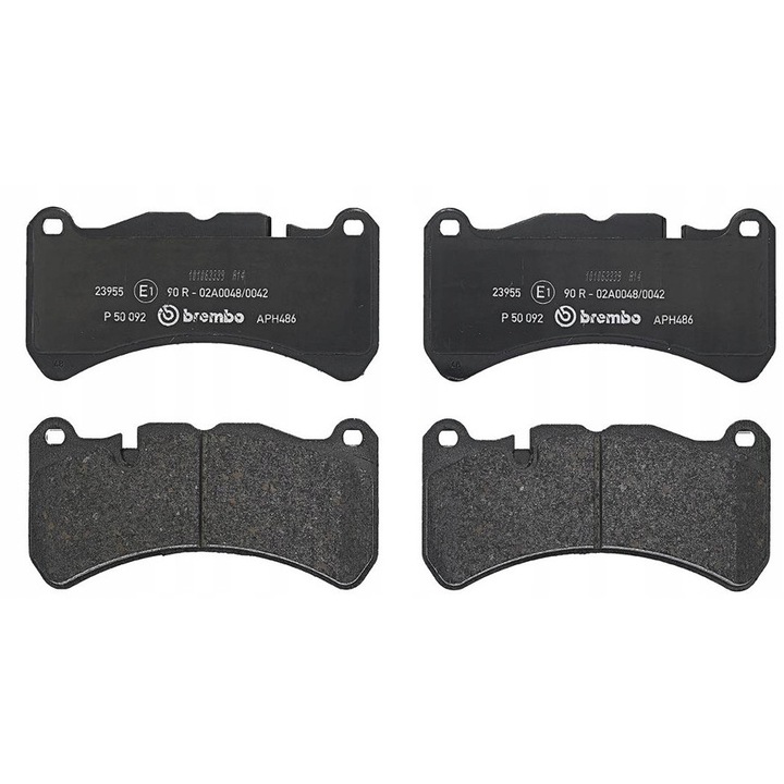 2db fékbetét készlet, Brembo, P 50 092, Multicolor