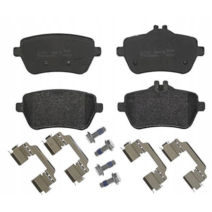 2db fékbetét készlet, Brembo, P 50 103, Multicolor