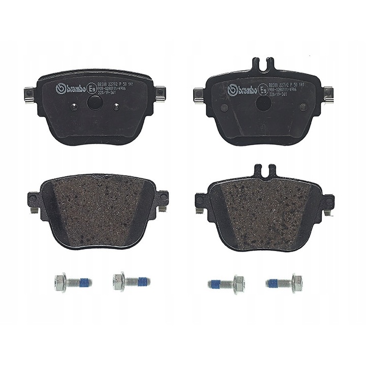 2db fékbetét készlet, Brembo, P 50 141, Multicolor