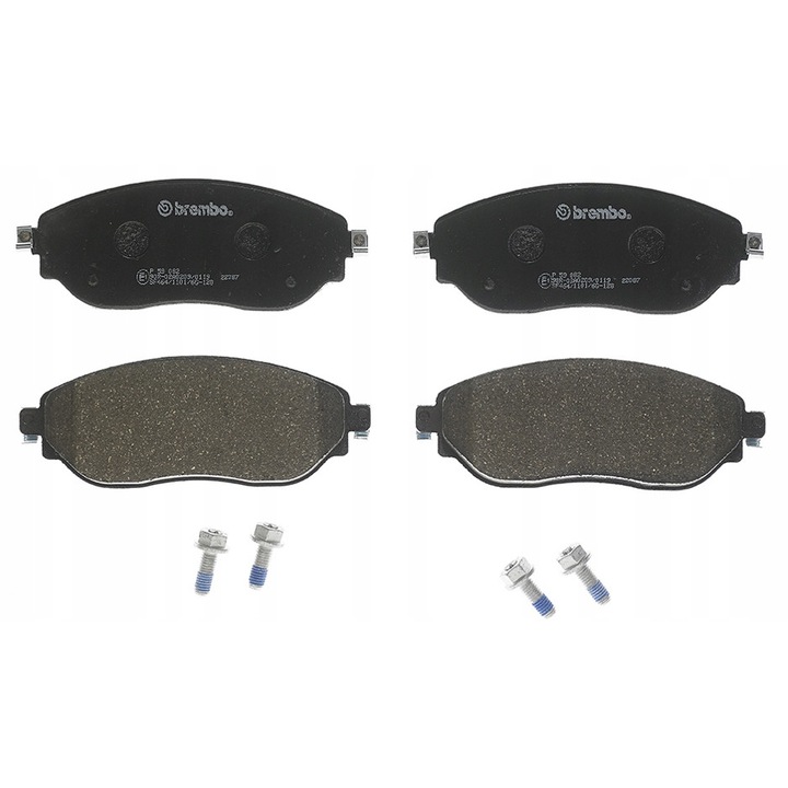 Fékbetét készlet, Brembo, P 59 082, Multicolor